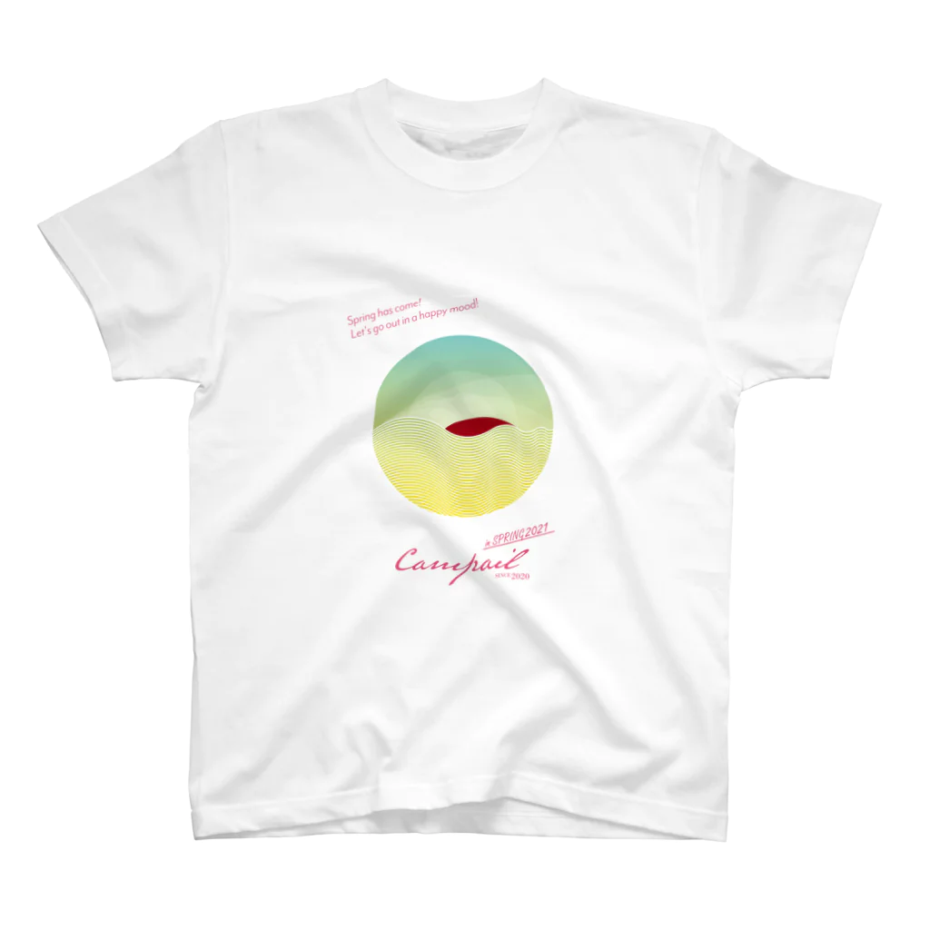 campailのSpring has come! -Light Blue!- スタンダードTシャツ