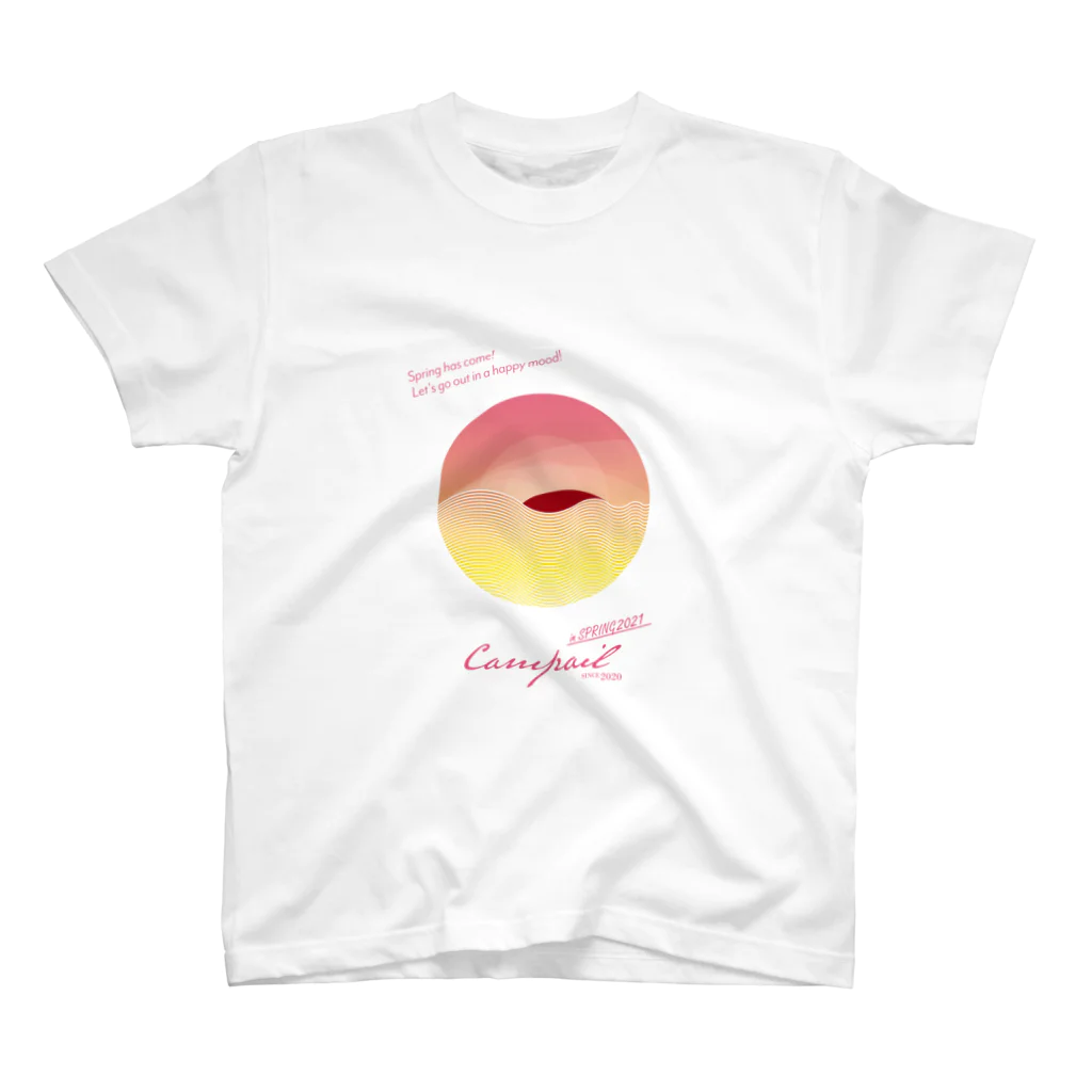 campailのSpring has come! -Sakura Pink!- スタンダードTシャツ