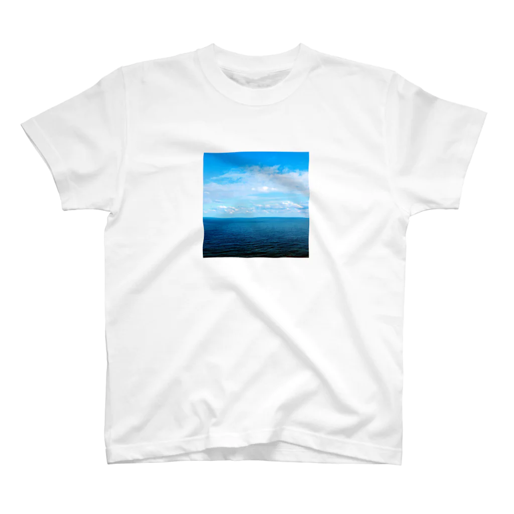 きいろ館の空と海 スタンダードTシャツ