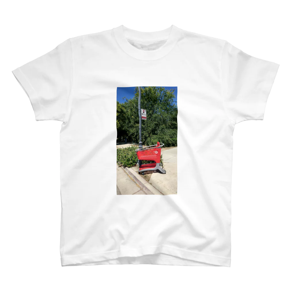 チルTショップのAbandoned Shopping Carts 4 スタンダードTシャツ