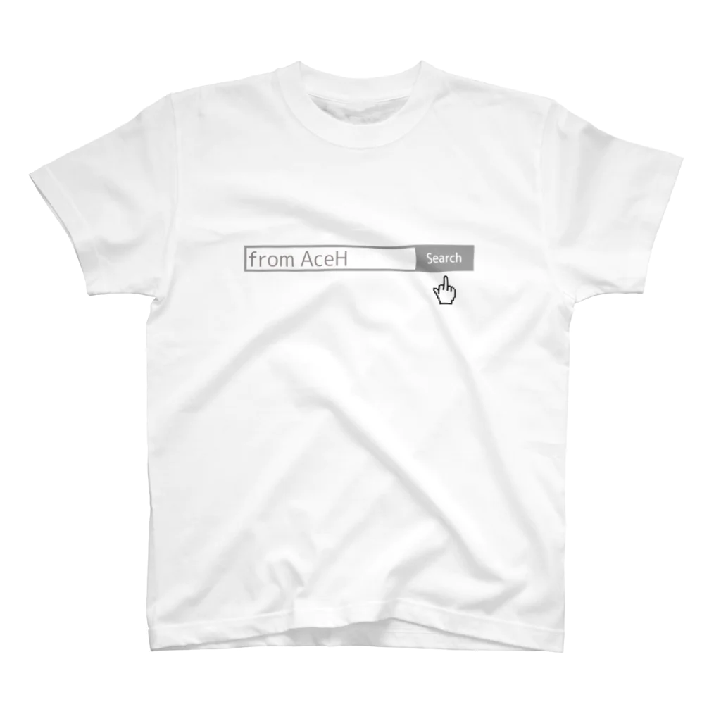 AceHのsearch from AceH Regular Fit T-Shirt