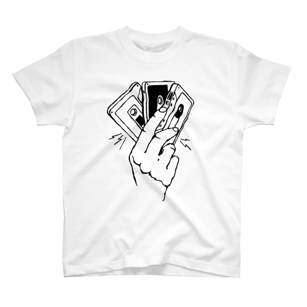 LヨFのTHREE CASSETTES スタンダードTシャツ