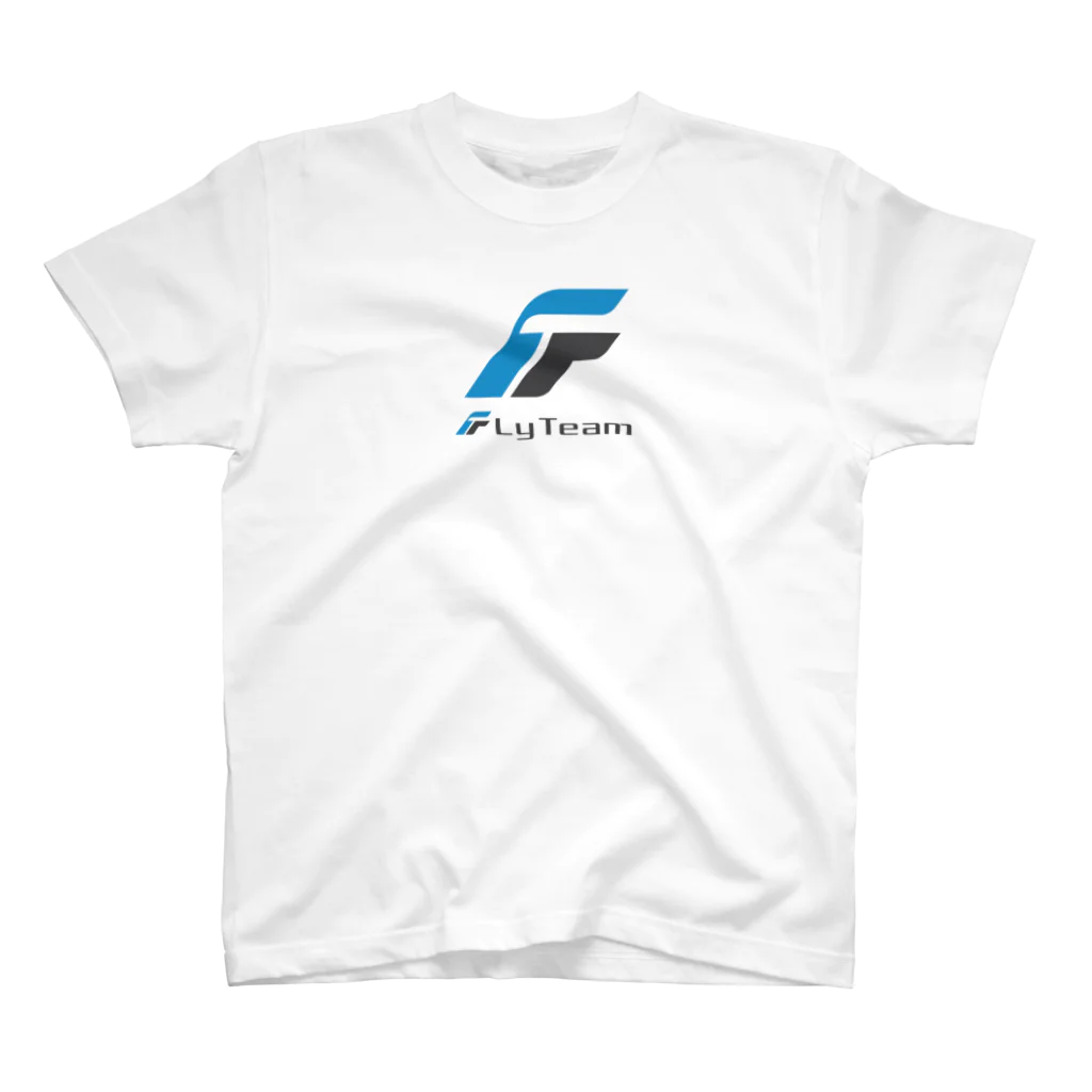 FlyTeam & レイルラボ のFlyTeam(ロゴ小) スタンダードTシャツ