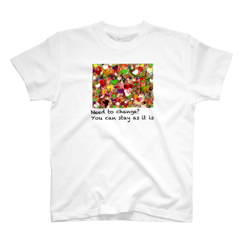 wakuwaku888のハート（stay） スタンダードTシャツ