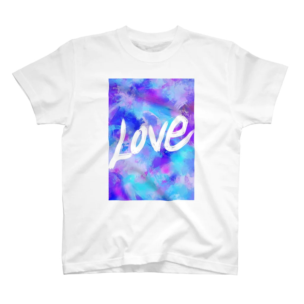 Fantasy PartyのFantasy Love/青 Regular Fit T-Shirt