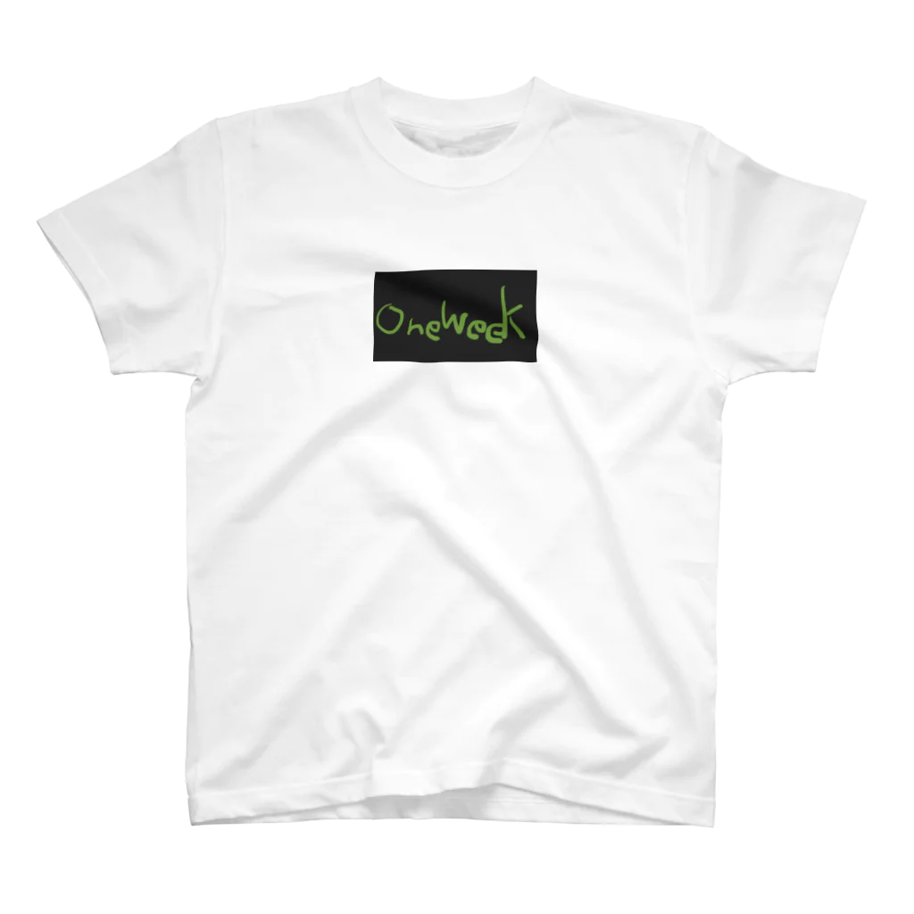 oneweek@Rabbit starのoneweek スタンダードTシャツ