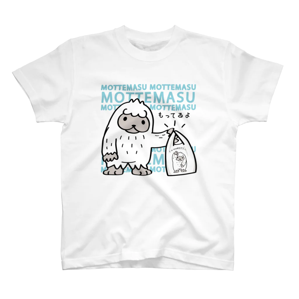 イラスト MONYAAT のCT111 YETI is yeah*Ｂ*もってるよ スタンダードTシャツ