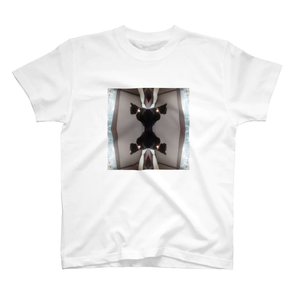 猛毒おひたしの鏡猫 Regular Fit T-Shirt