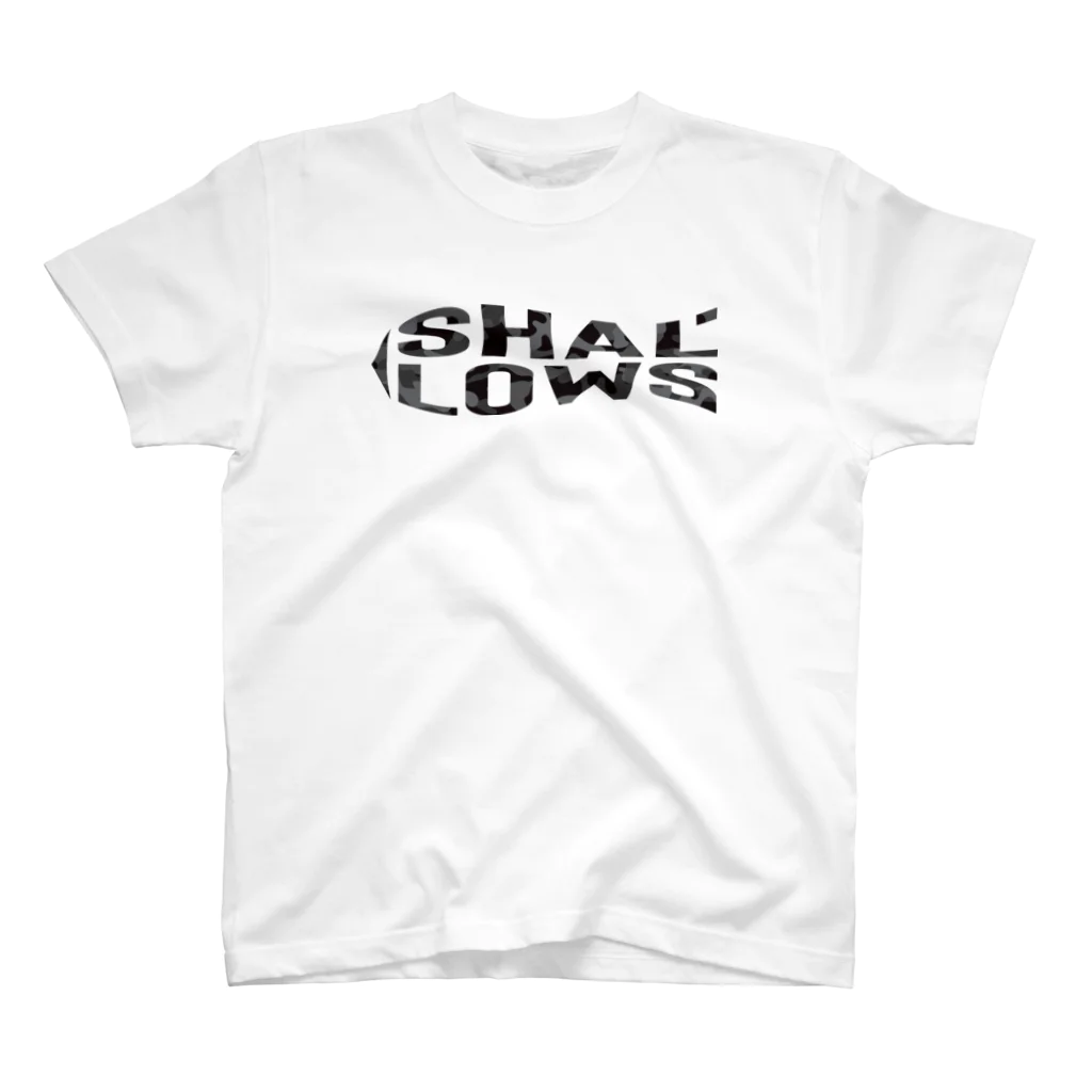 SHALLOWSストアのSHALLOWS 　ロゴ スタンダードTシャツ