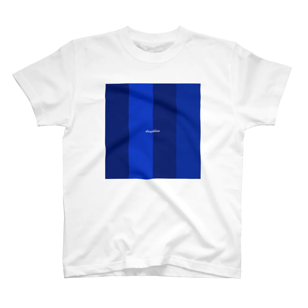 raiden.のdeep blue Regular Fit T-Shirt