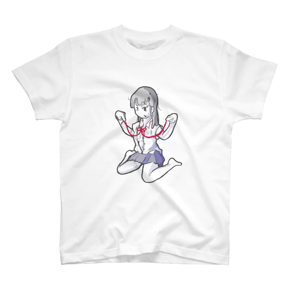 ぺすますらぼらとりぃのがんばれ制服ちゃん Regular Fit T-Shirt