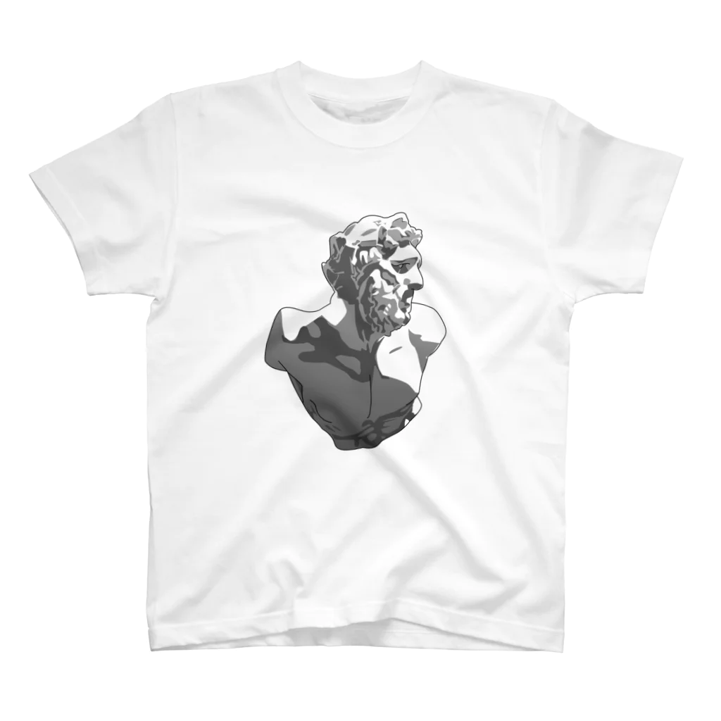 石膏像Tシャツのお店の石膏像Tシャツ【ラオコーン】 Regular Fit T-Shirt