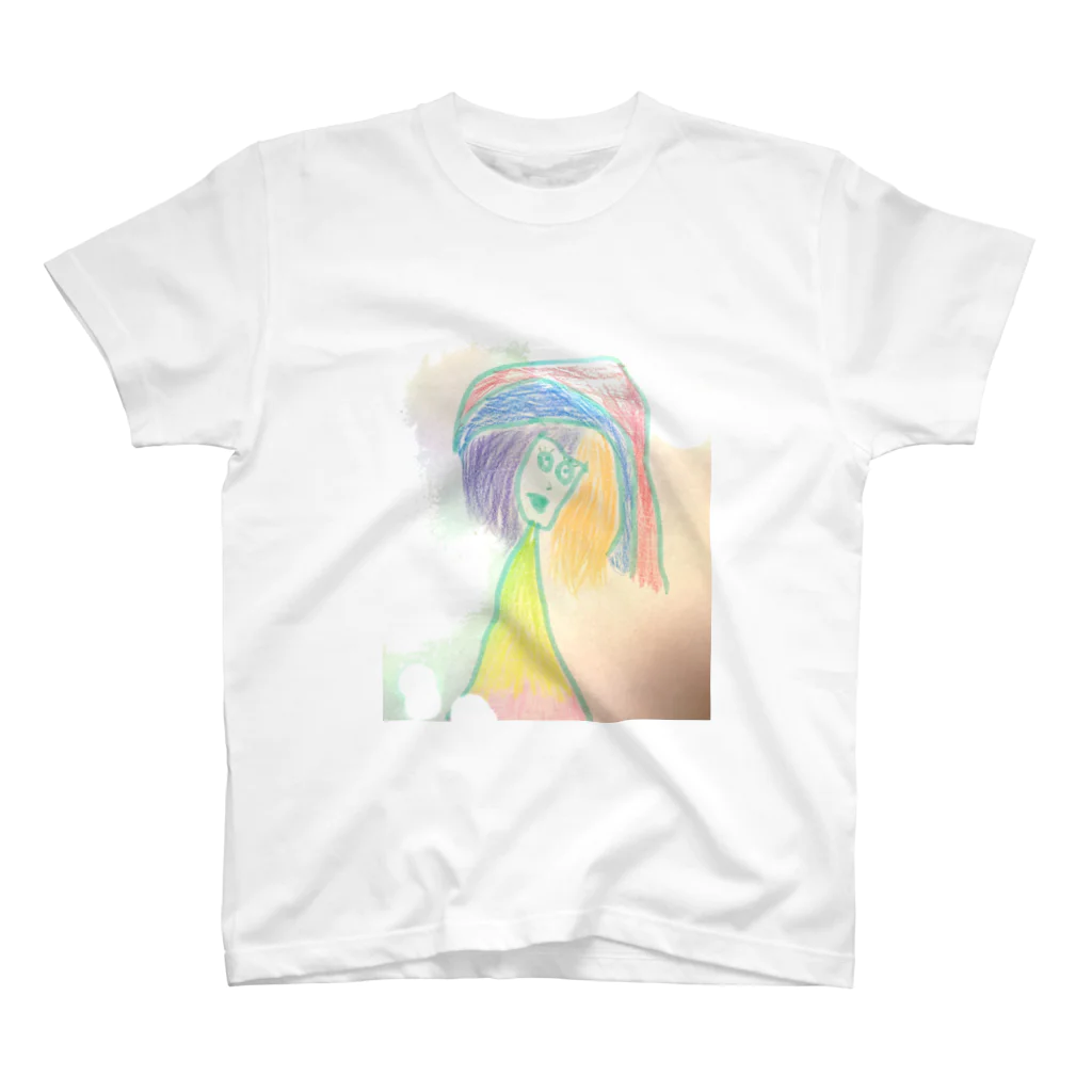 青い鳥のNijiko-chan Regular Fit T-Shirt