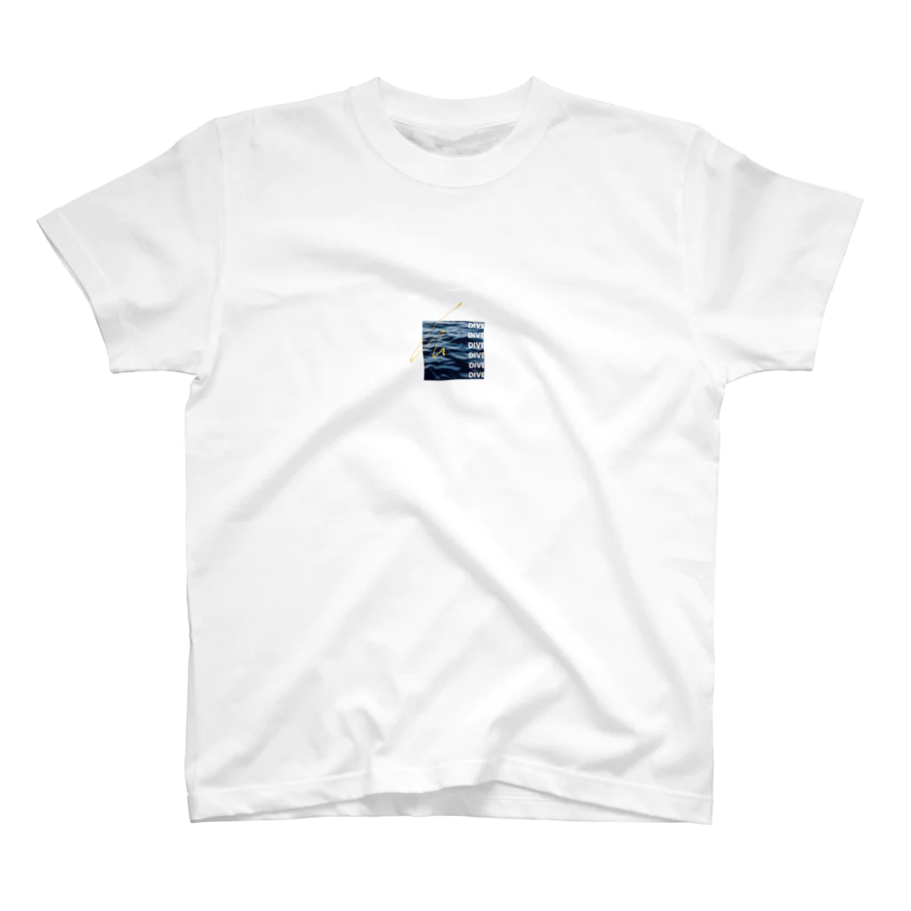 run_nsのDIVE Regular Fit T-Shirt