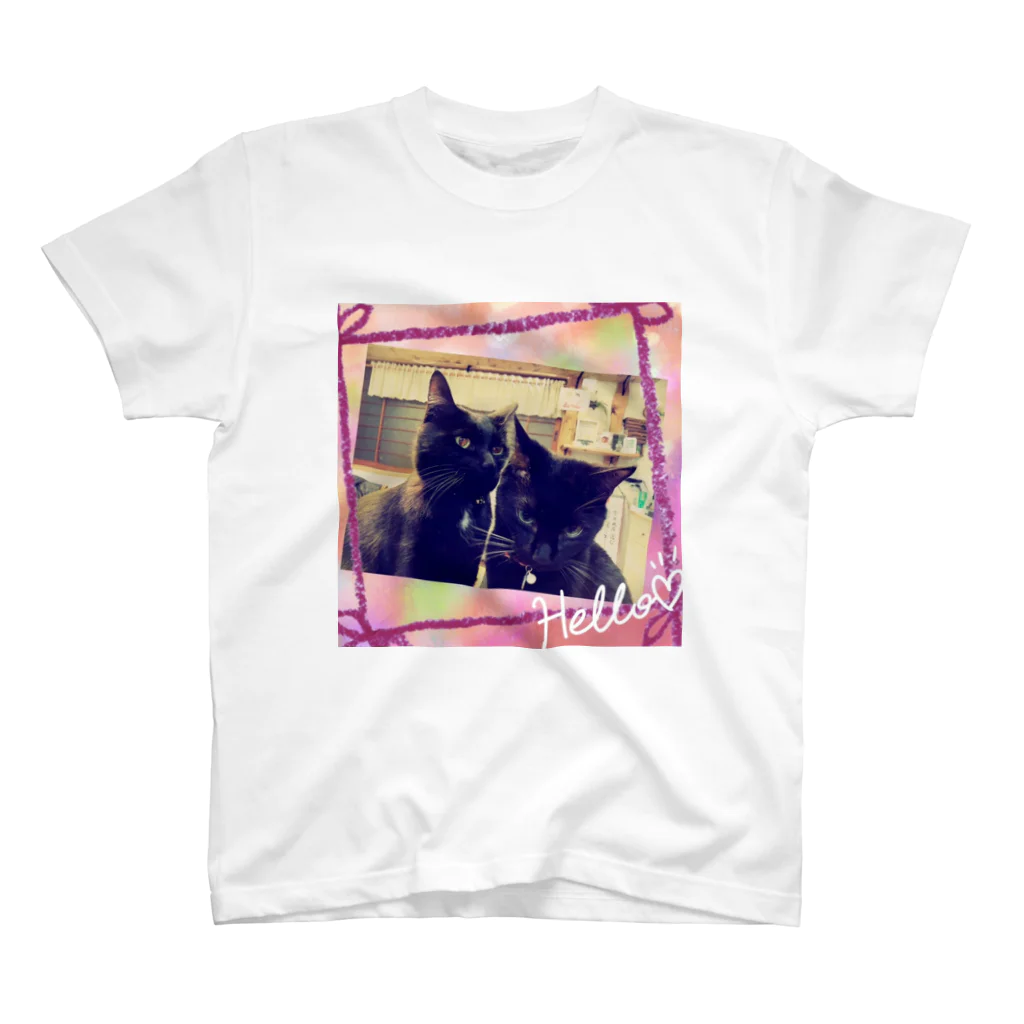 Healing　CatsのJohnny&Choko Regular Fit T-Shirt