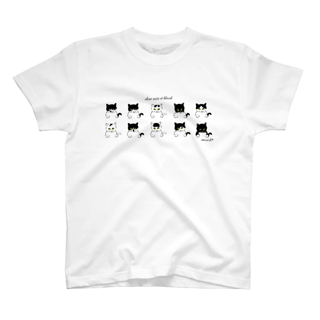 雑貨屋mooi.kの白黒猫さん№１０ Regular Fit T-Shirt
