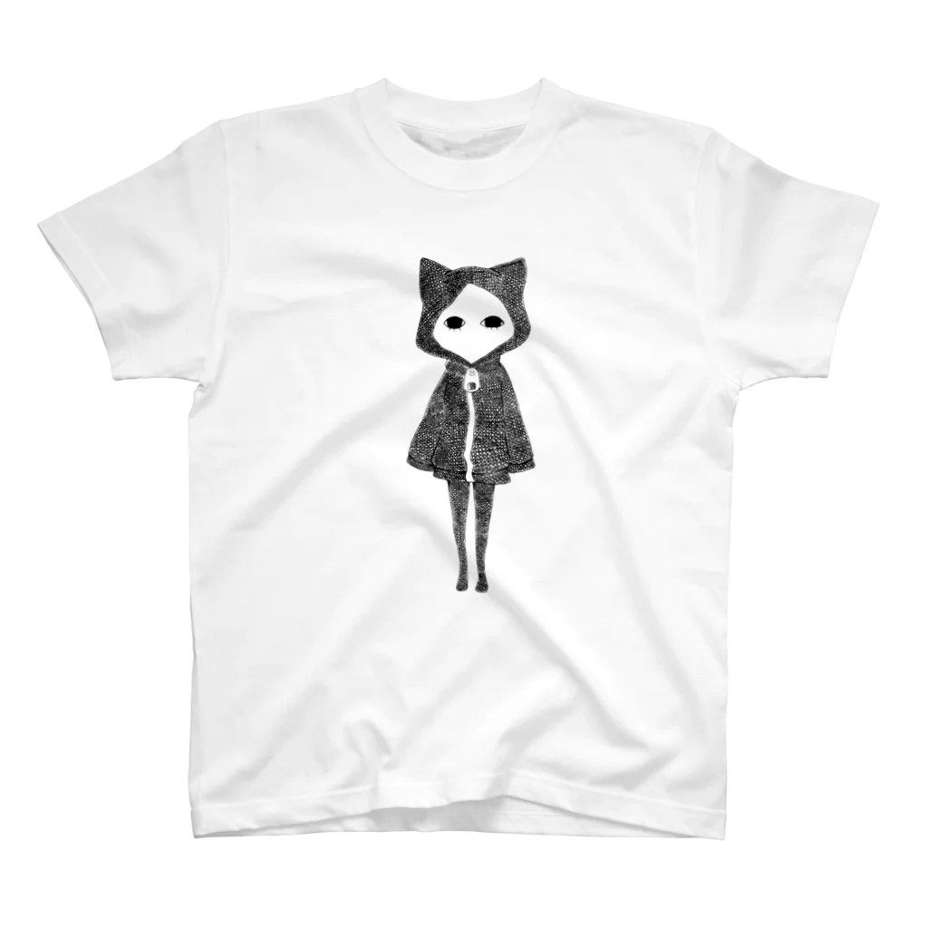 桃原のキズねこ Regular Fit T-Shirt