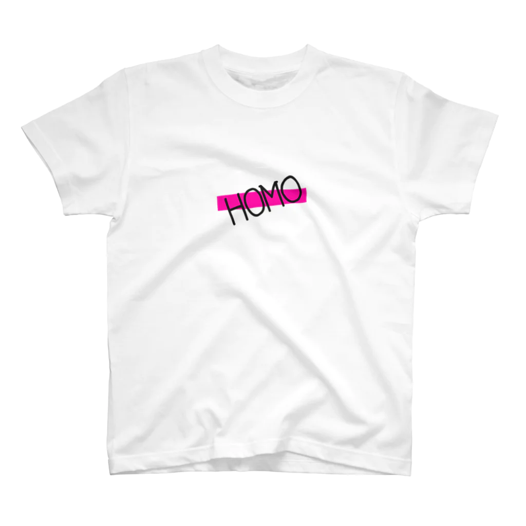 @HOMOのHOMO ブランドロゴ スタンダードTシャツ