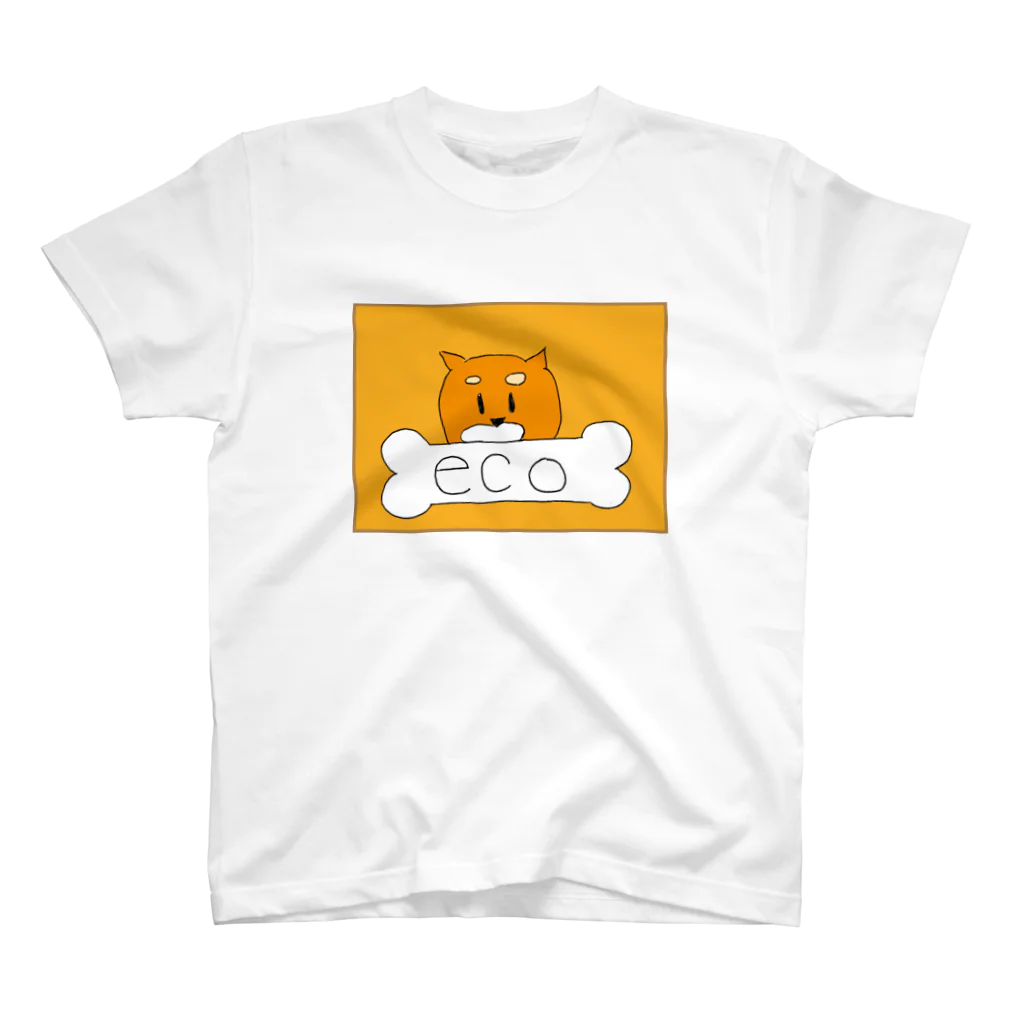 ねがねねこぎんのecoドッグ スタンダードTシャツ