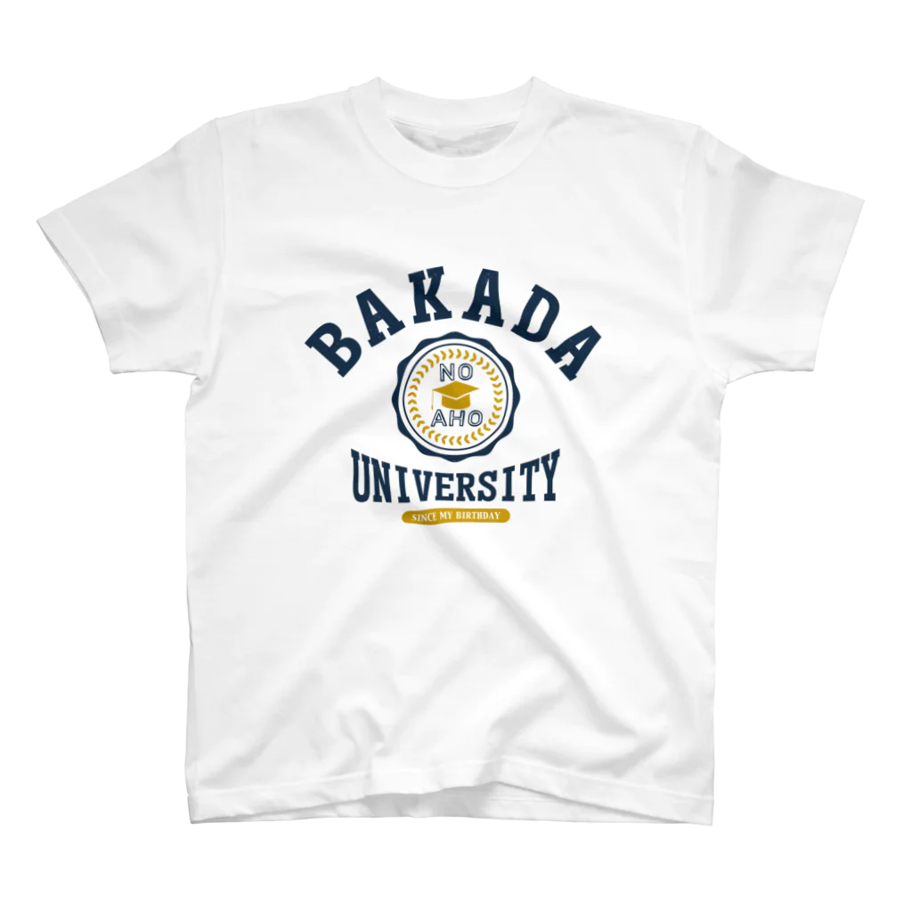 グラフィンのバカダ大学 BAKADA UNIVERSITY Regular Fit T-Shirt