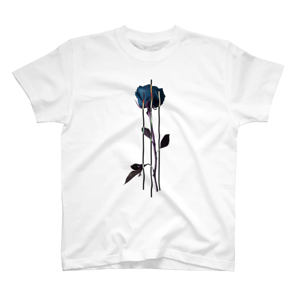 penoitrodのBlue rose スタンダードTシャツ