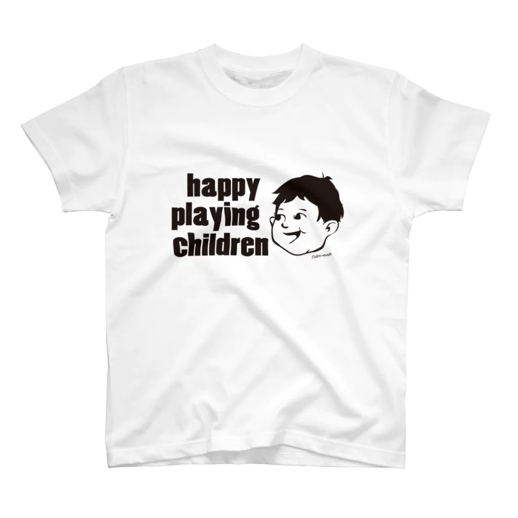 Ciderのhappy playing children スタンダードTシャツ