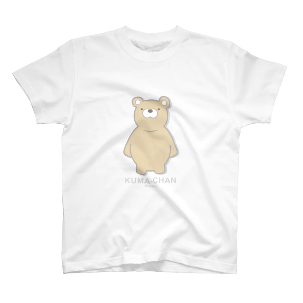 かぼちゃ畑のクマさん（KUMA-CHAN） Regular Fit T-Shirt