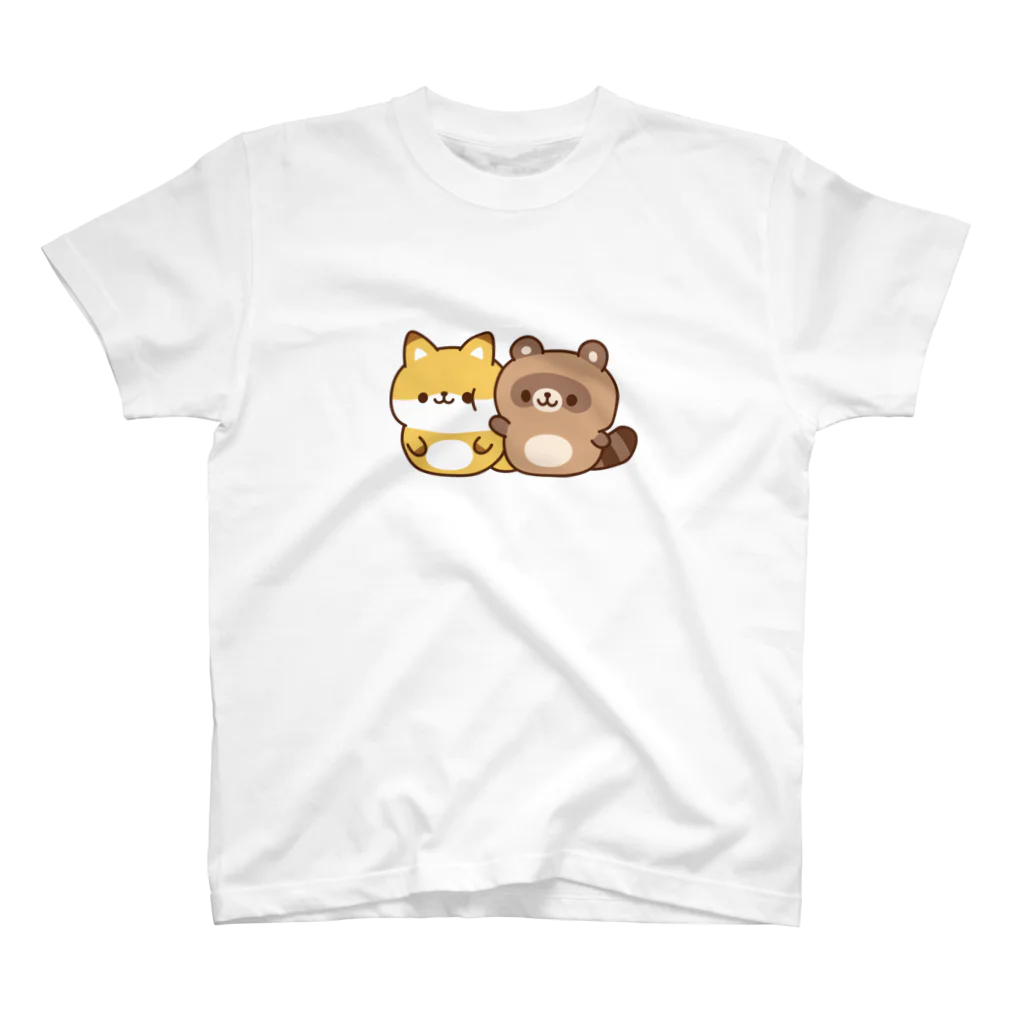 DECORのゆるたぬき　ぽよぽよver. スタンダードTシャツ