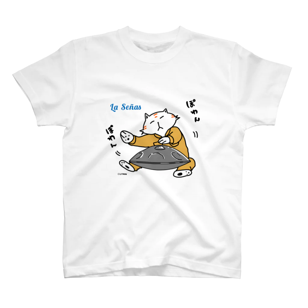 La Señasのラセーにゃん（ハンドパン） Regular Fit T-Shirt