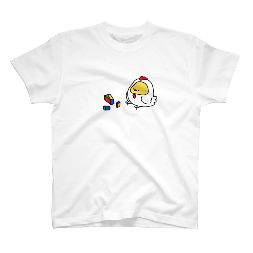 【CRAYON LAND】ひよこのじょにーの大人になりたいじょにー スタンダードTシャツ