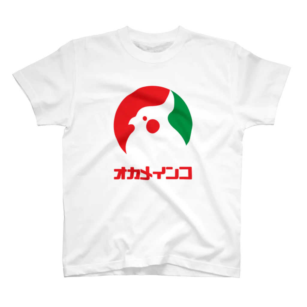 ヨロ吉のロゴ風オカメインコ（文字付） Regular Fit T-Shirt