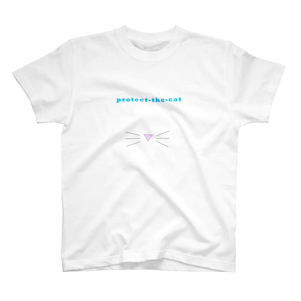 cat-catの猫好きメッセージ スタンダードTシャツ