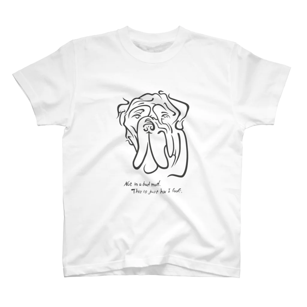 Kazuki Shibataのナポリタン・マスティフ Neapolitan Mastiff スタンダードTシャツ