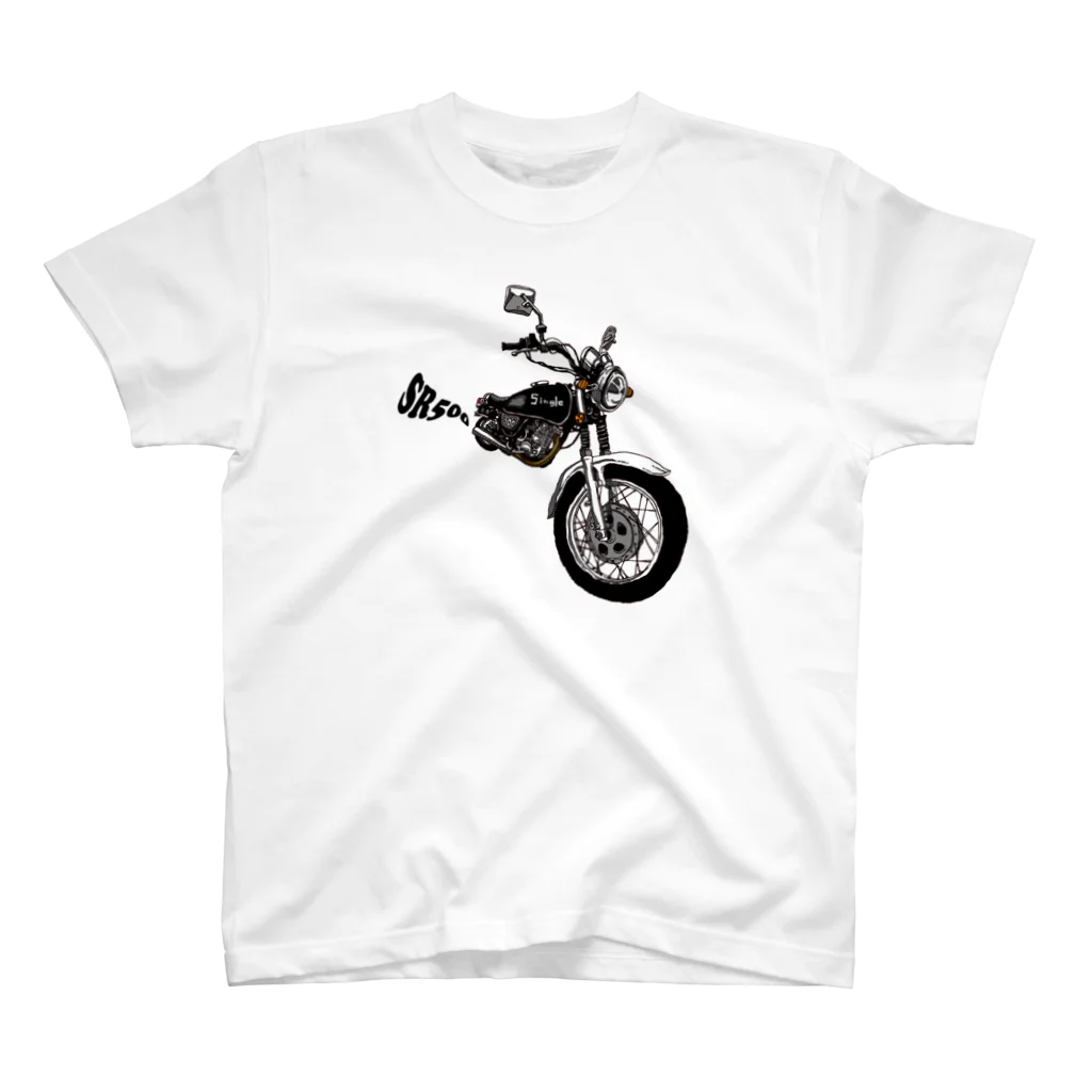  Bikes & cars.のバイク／Tシャツ Regular Fit T-Shirt