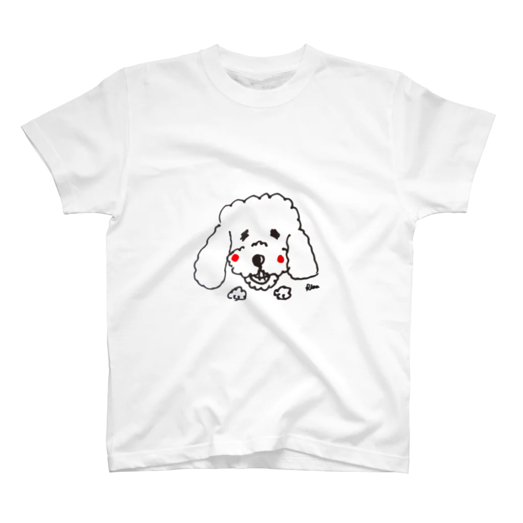 ふあもこっぺのはにかむぷーどる Regular Fit T-Shirt