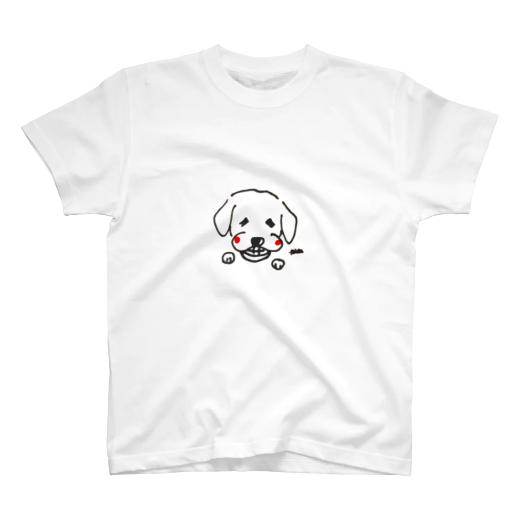 ふあもこっぺのはにかむらぶ Regular Fit T-Shirt