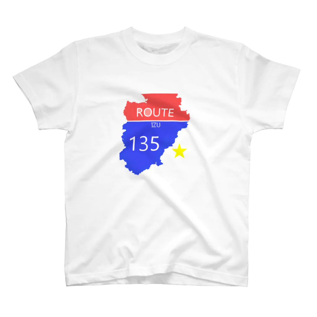 taru_のroute135_izu スタンダードTシャツ