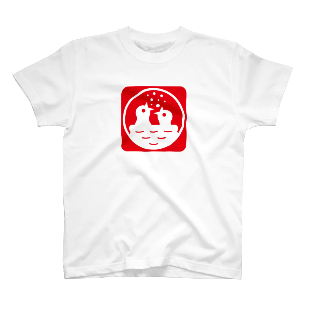 subacoのフードセンターさしえ（ロゴ赤：文字なし） スタンダードTシャツ