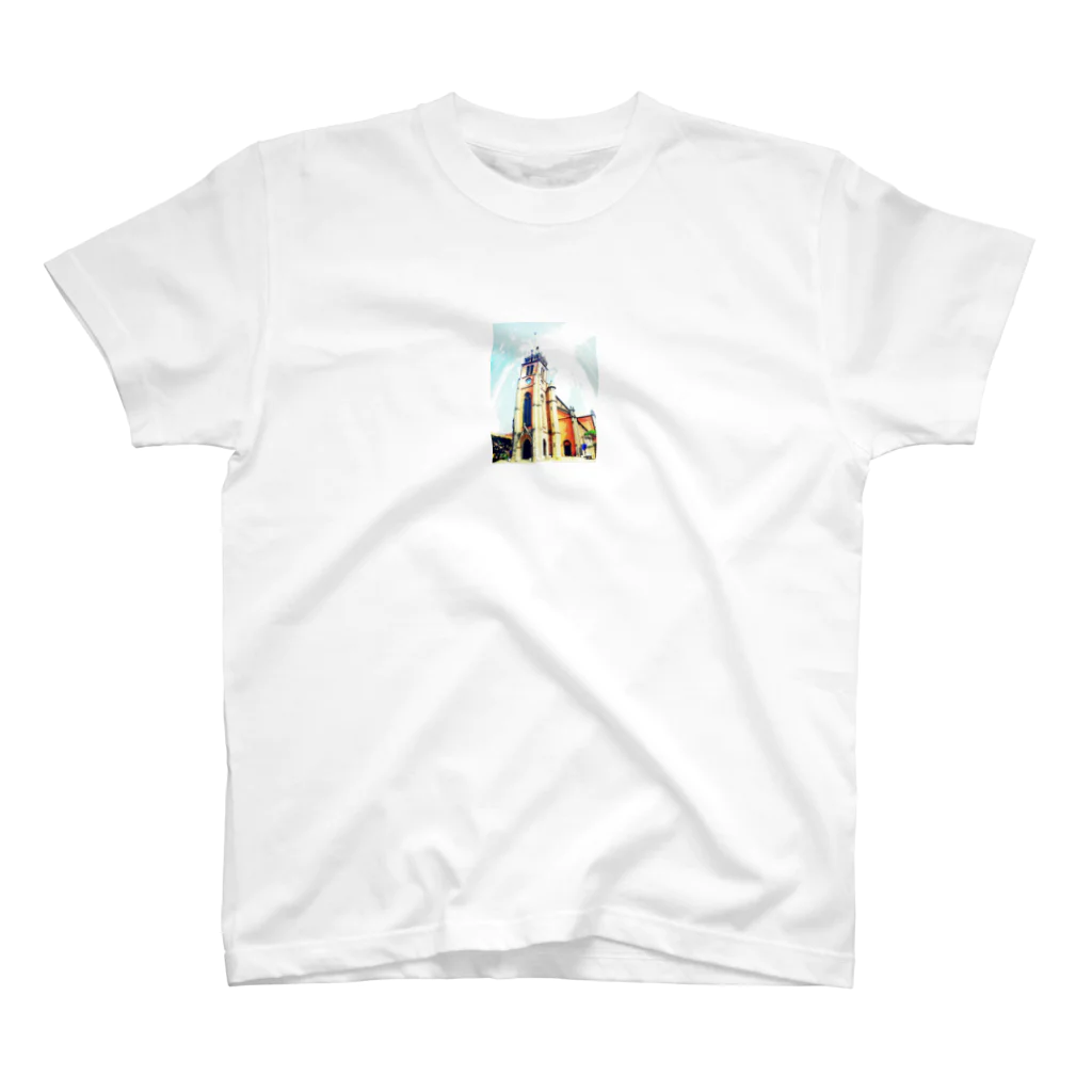 ヒダカユウジの大聖堂 Regular Fit T-Shirt