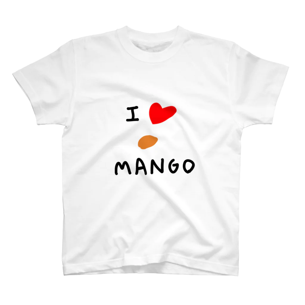 オケマルモンキー🐵👌4コマ漫画のI LOVE MANGO Tシャツ Regular Fit T-Shirt