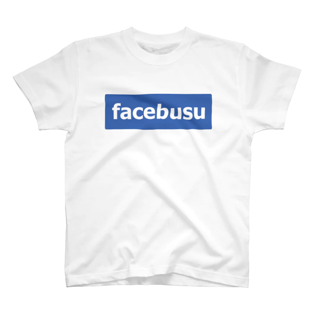 ラーメン食べたいのfacebusu スタンダードTシャツ