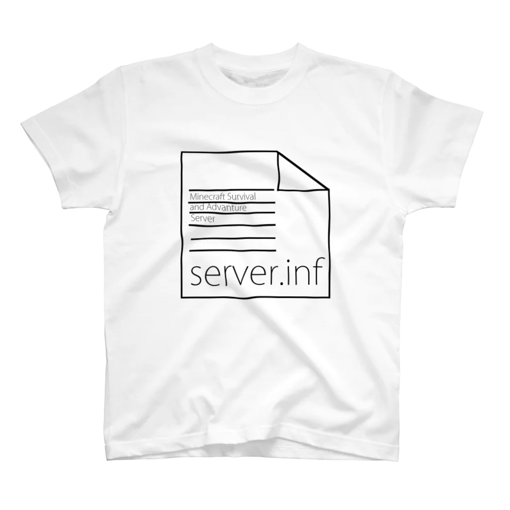 server.infのserver.inf Regular Fit T-Shirt