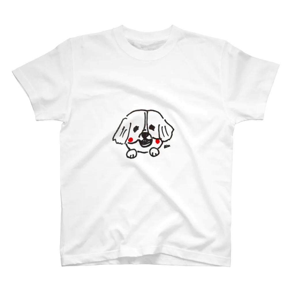 ふあもこっぺのはにかむしーずー Regular Fit T-Shirt