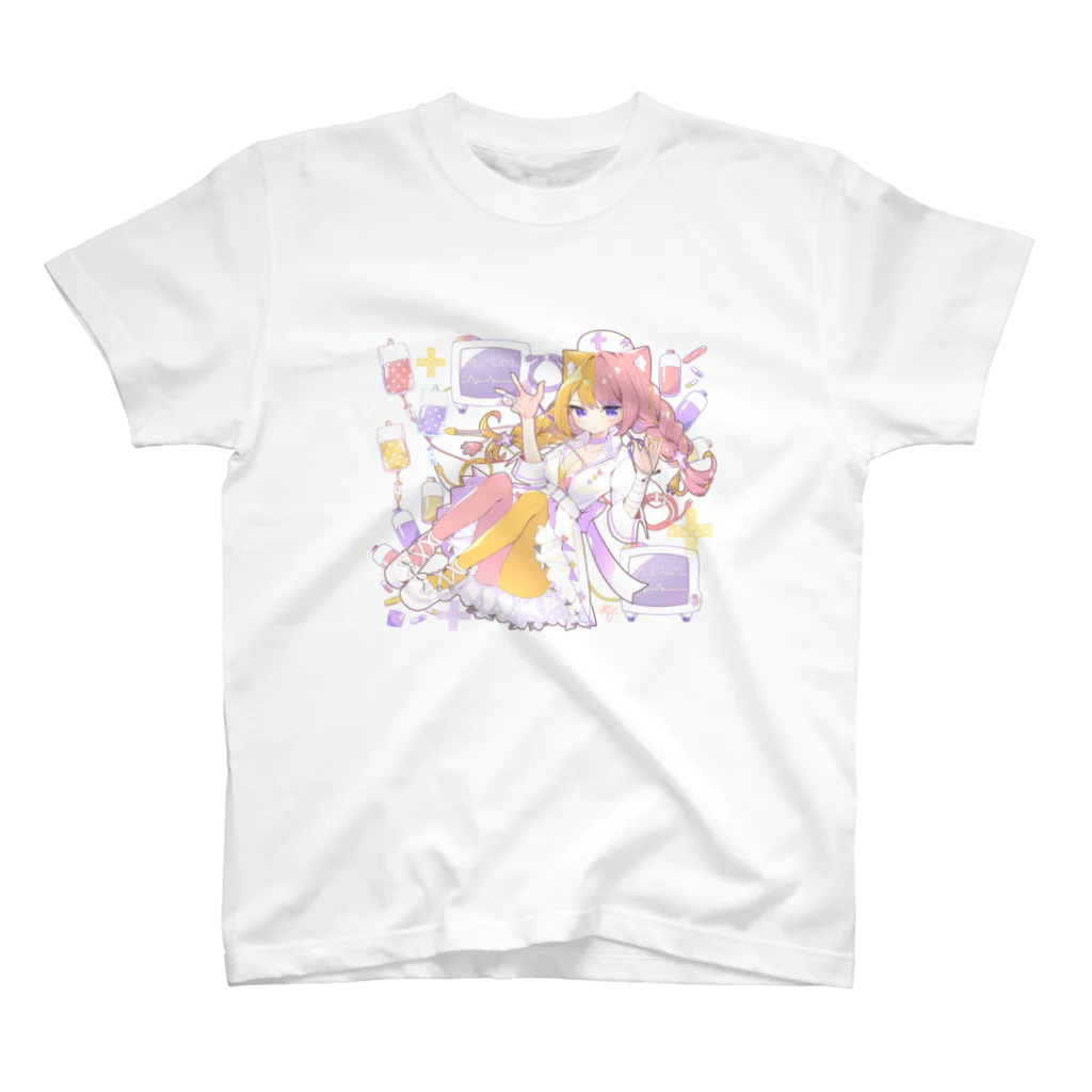 東京アルストロメリアの猫ナースちゃん Regular Fit T-Shirt