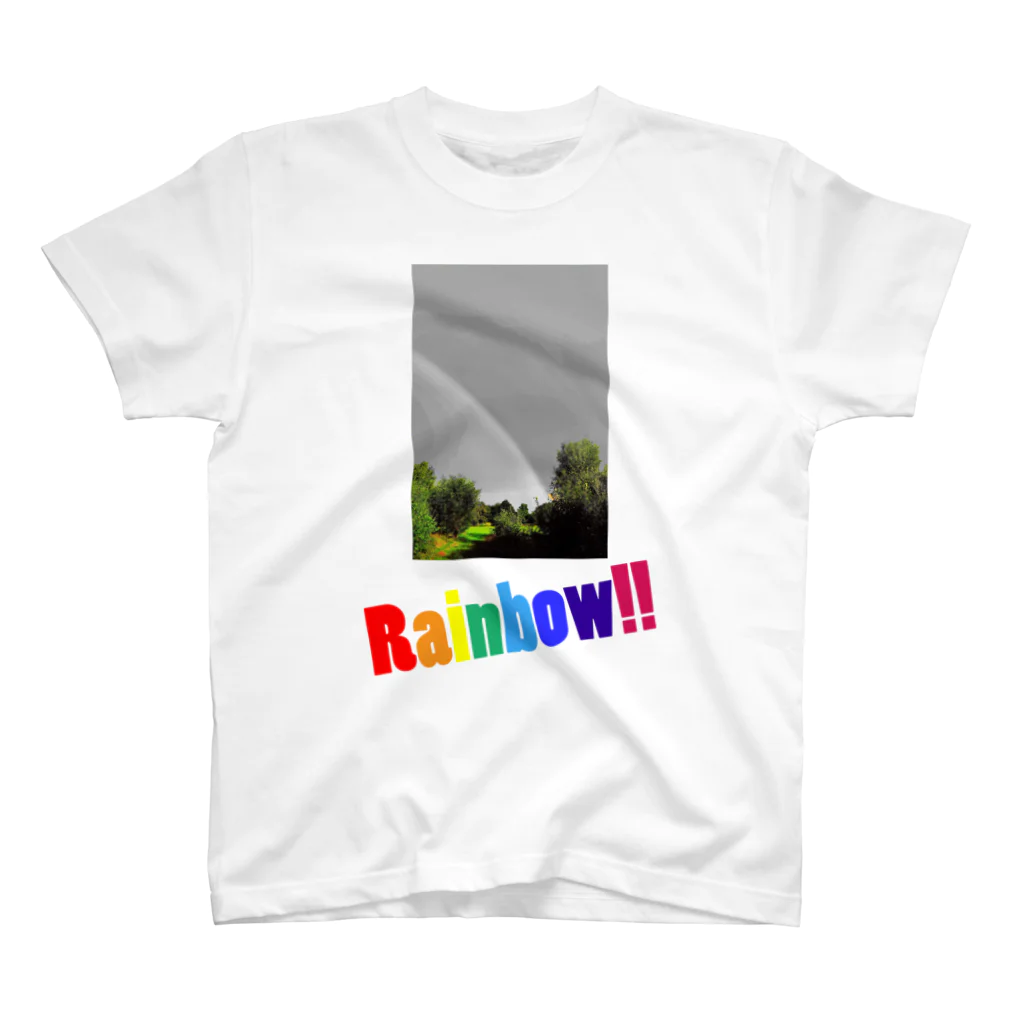 NotRealのRainbow スタンダードTシャツ