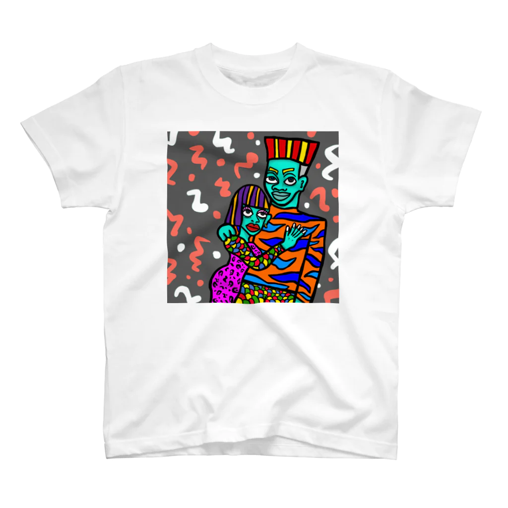 ac0artのぺあるっく Regular Fit T-Shirt