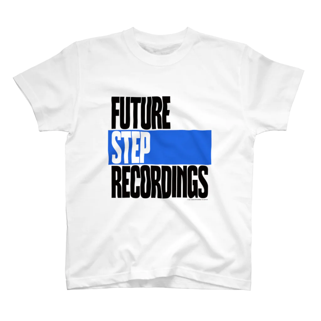 CHAKRAのFUTURE STEP RECORDINGS 10th Anniversary (BLUE LINE) スタンダードTシャツ