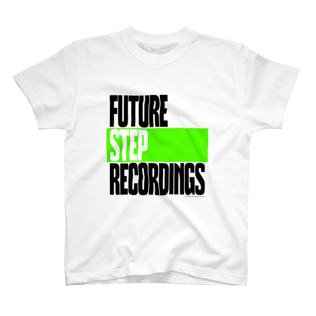 CHAKRAのFUTURE STEP RECORDINGS 10th Anniversary (GREEN LINE) スタンダードTシャツ