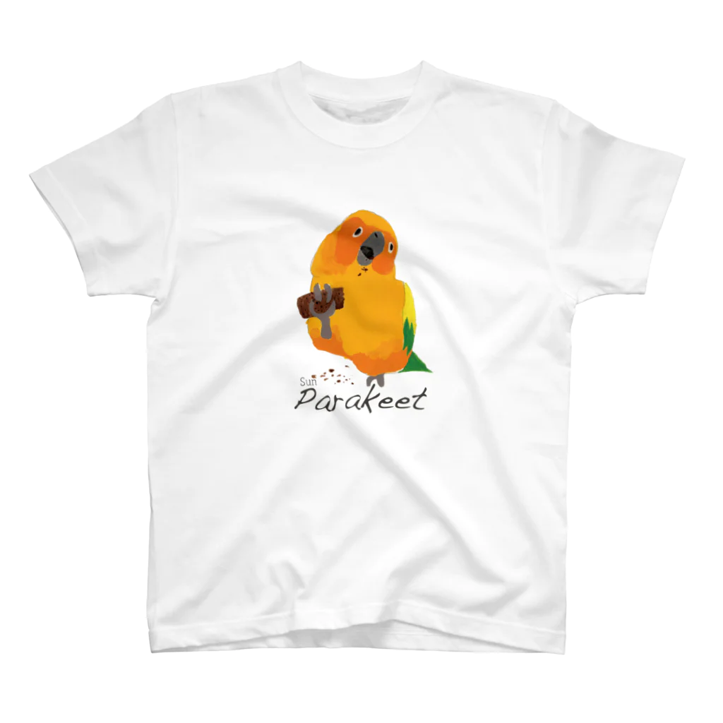 CHUNのコガネメキシコインコ スタンダードTシャツ