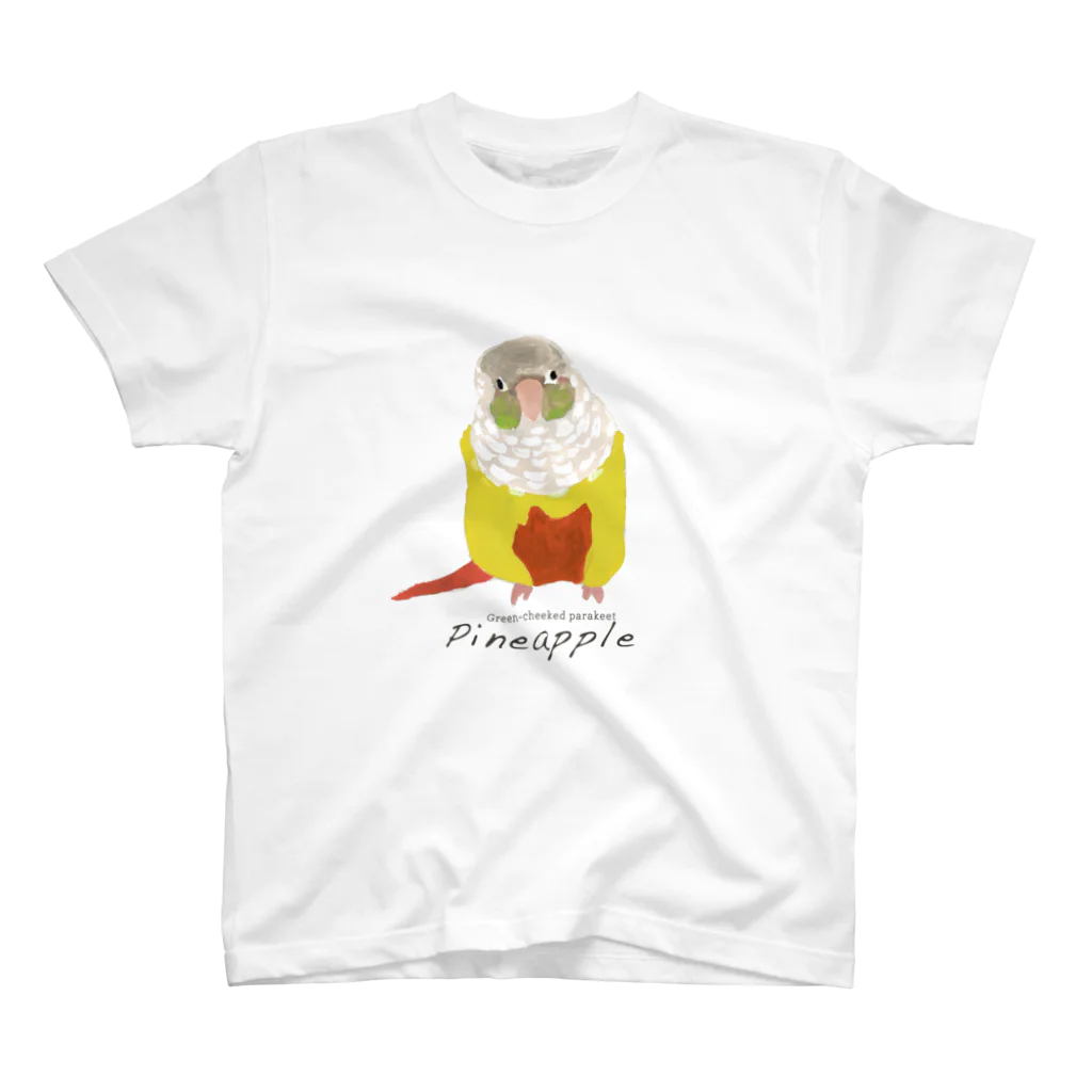 CHUNのウロコインコ　P スタンダードTシャツ